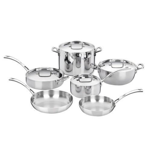 CUISINART FRENCH CLASSIC 10-PIECE COOKWARE SET