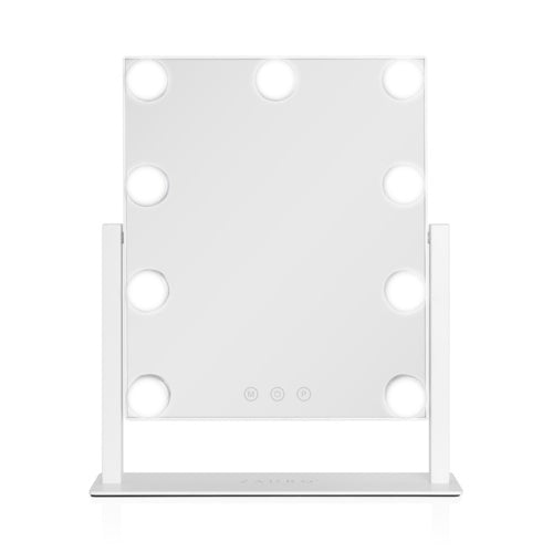ZADRO 9 LED LIGHT BULB HOLLYWOOD VERTICAL MAKEUP MIRROR