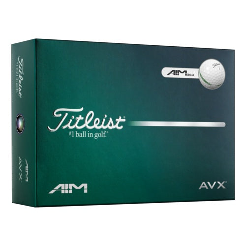 TITLEIST AVX AIM 360 GOLF BALLS