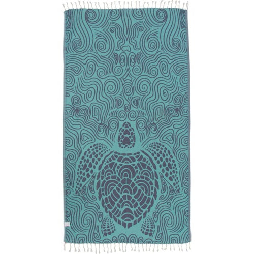 SAND CLOUD SWIRL TURTLE TOWEL