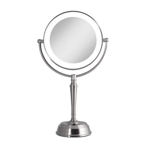 Zadro LED Lighted Vanity Mirror with Rechargeable Battery & USB Port 10X/1X