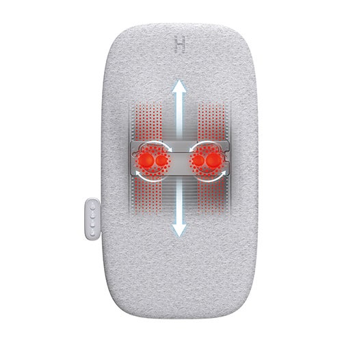 Ultra Slim Shiatsu Massage Cushion w/ Heat
