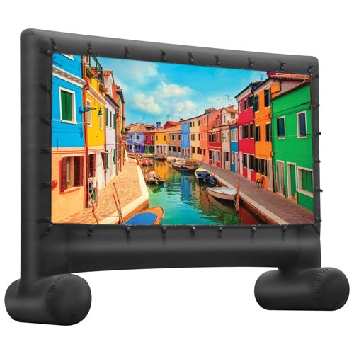10ft Portable Indoor/Outdoor Inflatable Projector Screen