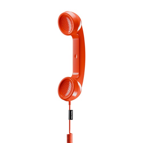 POP Phone Retro Smartphone Handset Alarm Red
