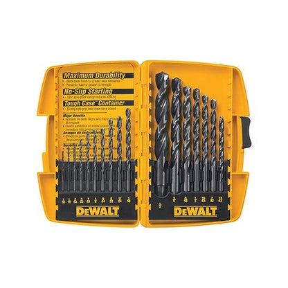 17PC BLACK OXIDE DRILL BIT SET