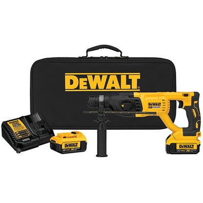 20V MAX 1" BRUSHLESS CORDLESS SDS PLUS D-HANDLE ROTARY HAMMER KIT
