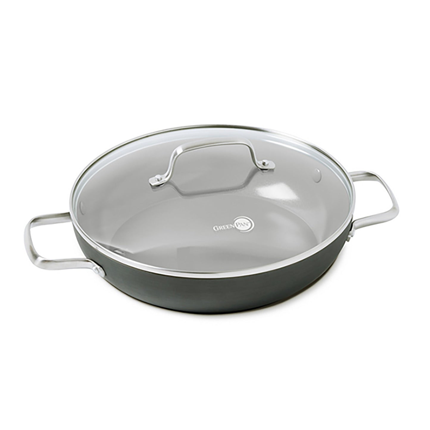 CHATHAM CERAMIC NONSTICK 11" EVERYDAY PAN W/ LID
