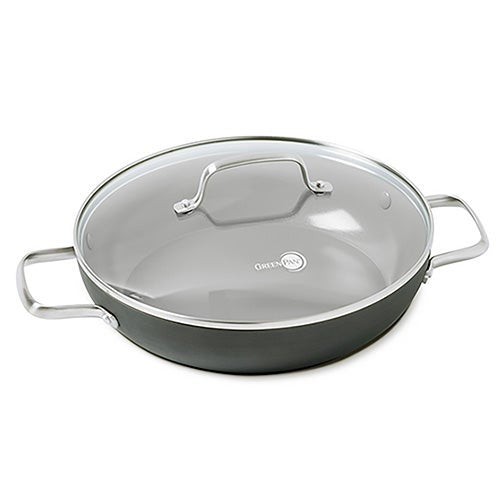 CHATHAM CERAMIC NONSTICK 11" EVERYDAY PAN W/ LID