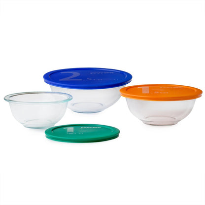 SMART ESSENTIALS 6PC MIXING BOWL SET