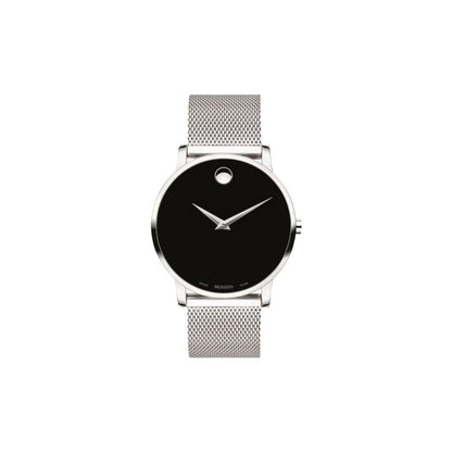 MEN'S MUSEUM CLASSIC STAINLESS STEEL MESH WATCH, DIAL