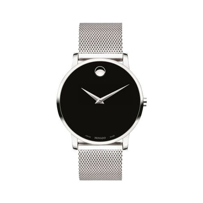 MEN'S MUSEUM CLASSIC STAINLESS STEEL MESH WATCH, DIAL