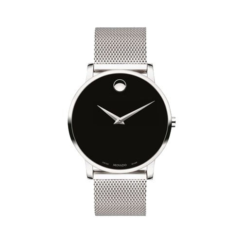 MEN'S MUSEUM CLASSIC STAINLESS STEEL MESH WATCH, DIAL