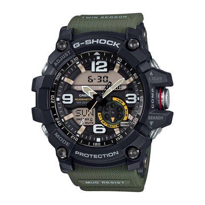MENS MUDMASTER ANALOG/DIGITAL CLOTH BAND WATCH DIAL