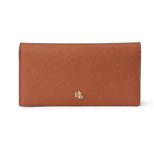 SAFFIANO SLIM LEATHER WALLET LAUREN