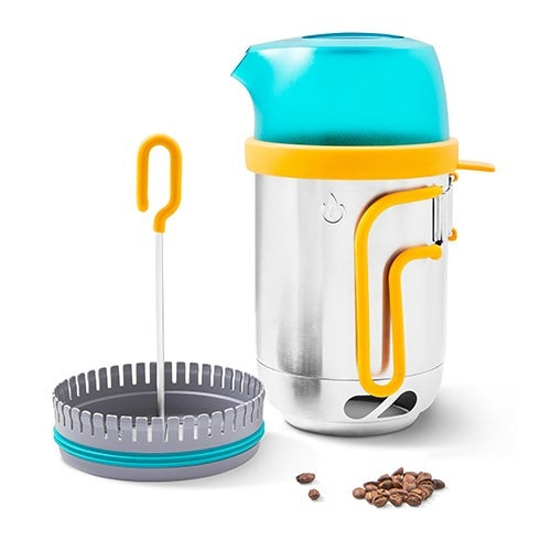 CAMPSTOVE KETTLEPOT & COFFEEPRESS SET