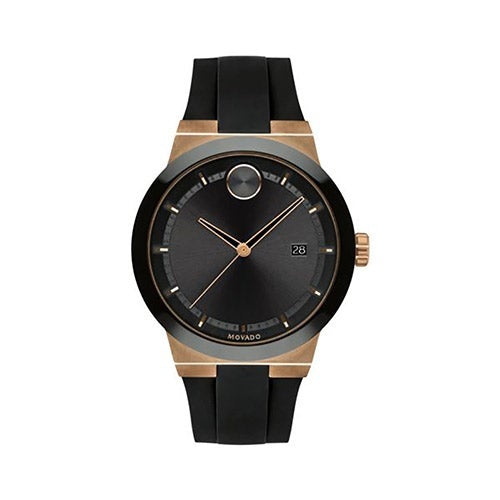 MENS BOLD FUSION SILICONE STRAP WATCH DIAL