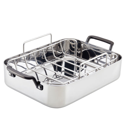 5-PLY ROASTING PAN W/ RACK