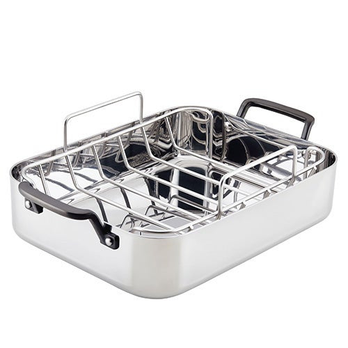 5-PLY ROASTING PAN W/ RACK