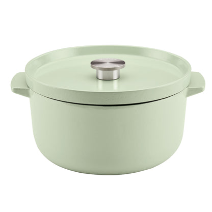 6QT ENAMEL CAST IRON ROUND DUTCH OVEN