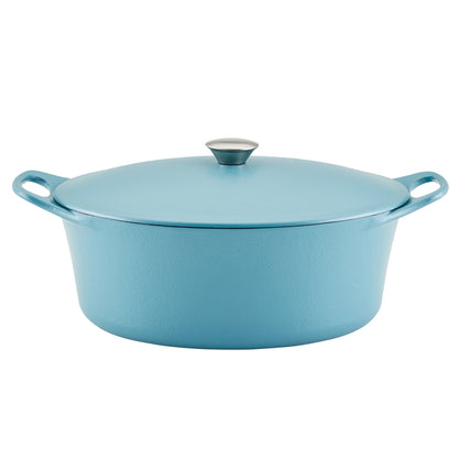 6.5QT PREMIUM RUST RESISTANT CAST IRON DUTCH OVEN