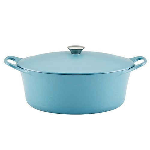 6.5QT PREMIUM RUST RESISTANT CAST IRON DUTCH OVEN