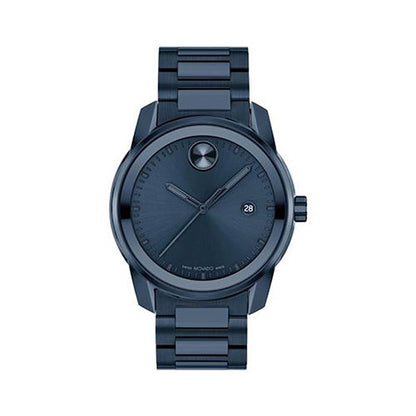 MENS BOLD VERSO ION-PLATED STAINLESS STEEL WATCH DIAL