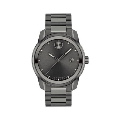 MENS BOLD VERSO ION-PLATED STAINLESS STEEL WATCH DIAL