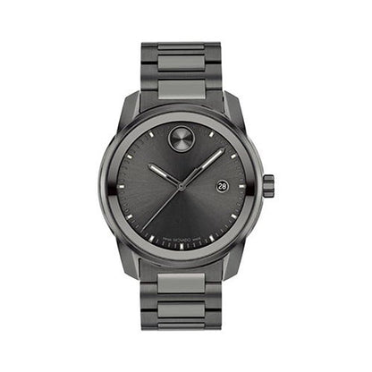 MENS BOLD VERSO ION-PLATED STAINLESS STEEL WATCH DIAL