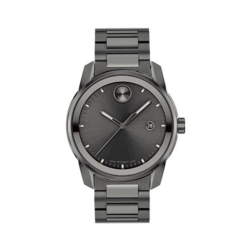 MENS BOLD VERSO ION-PLATED STAINLESS STEEL WATCH DIAL
