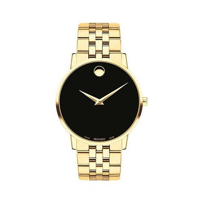 MEN'S MUSEUM STAINLESS STEEL WATCH, DIAL
