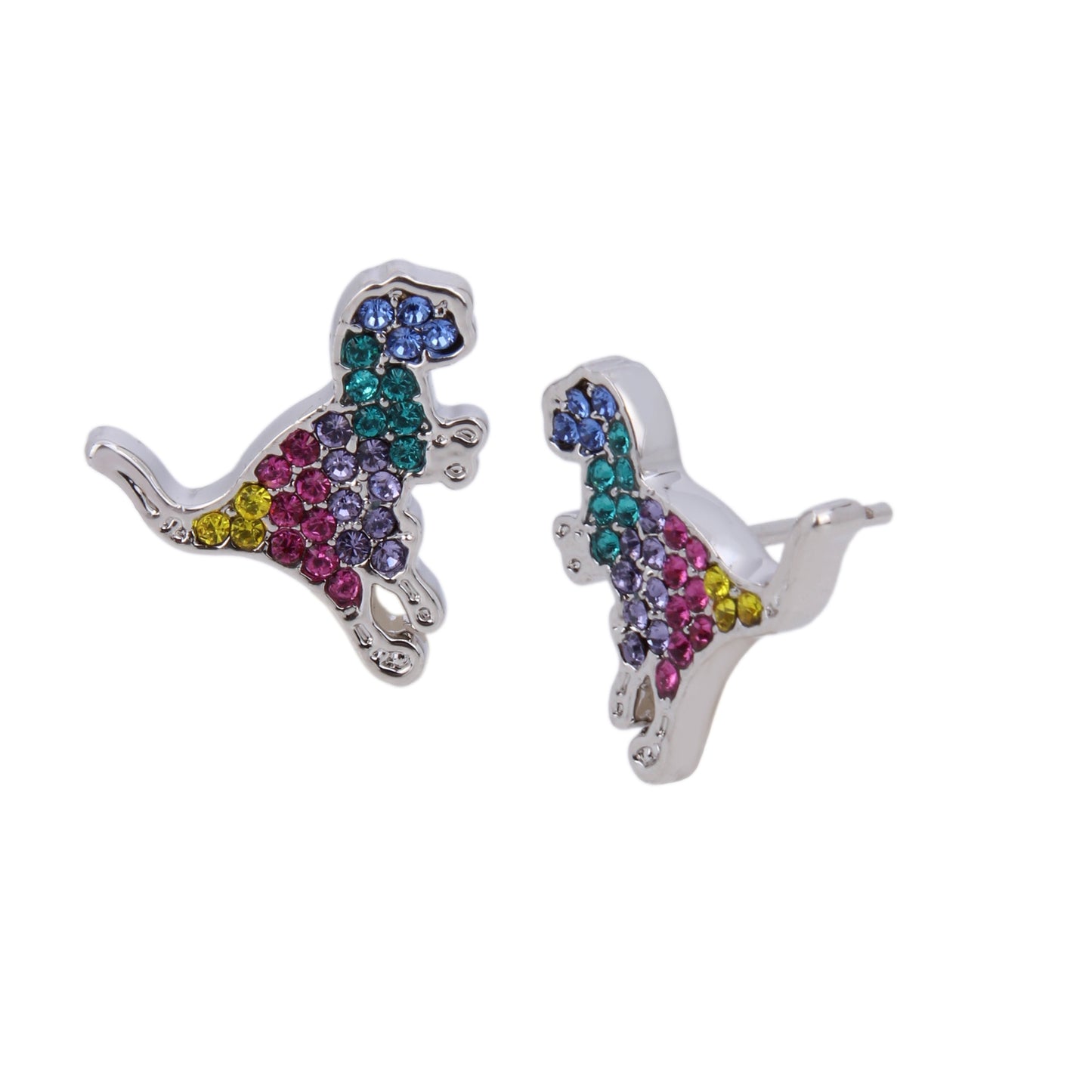 PAVE REXY CRYSTAL STUD EARRINGS