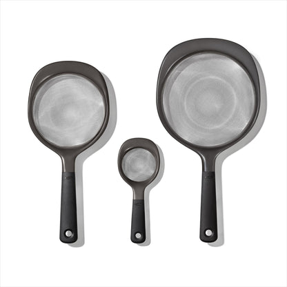 GOOD GRIPS 3PC STRAINER SET