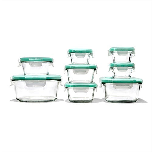 GOOD GRIPS 16PC SMART SEAL GLASS CONTAINER SET
