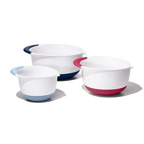 GOOD GRIPS 3PC MIXING BOWL SET W/ HANDLES