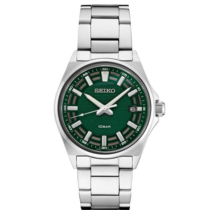 MENS ESSENTIALS STAINLESS STEEL WATCH DIAL