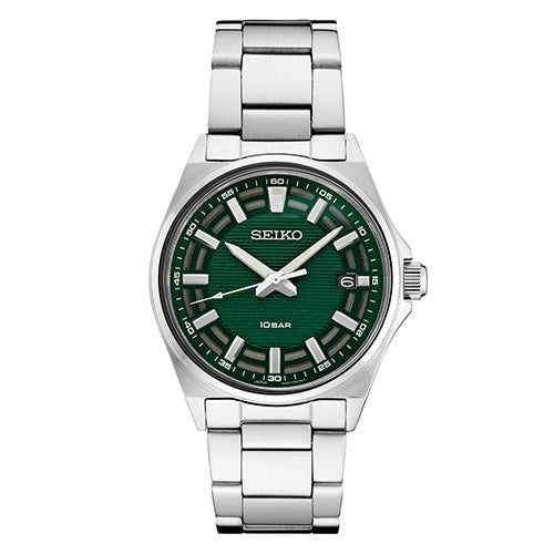 MENS ESSENTIALS STAINLESS STEEL WATCH DIAL