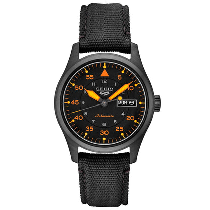 MENS SEIKO 5 SPORT AUTOMATIC NYLON STRAP WATCH DIAL