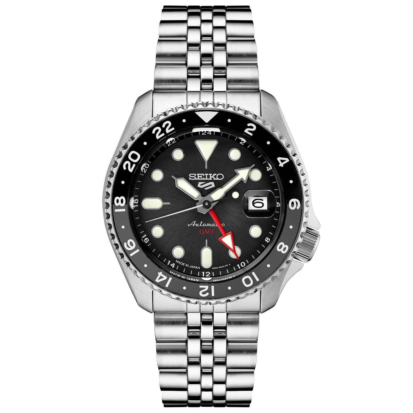 MENS SEIKO 5 SPORT SKX GMT SERIES WATCH DIAL