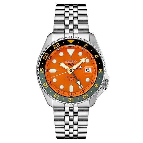 MENS SEIKO 5 SPORT SKX GMT SERIES WATCH DIAL
