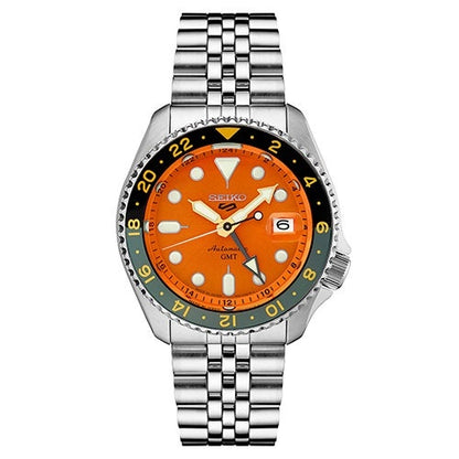 MENS SEIKO 5 SPORT SKX GMT SERIES WATCH DIAL