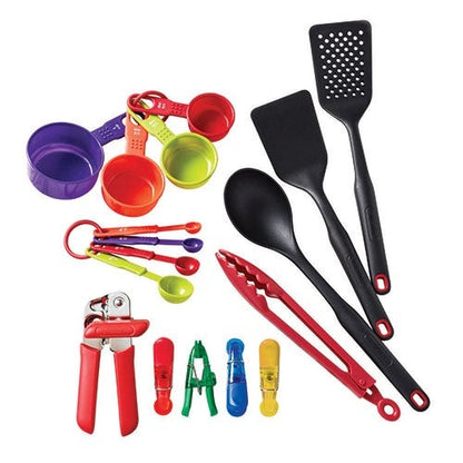 17PC KITCHEN UTENSIL AND GADGET SET
