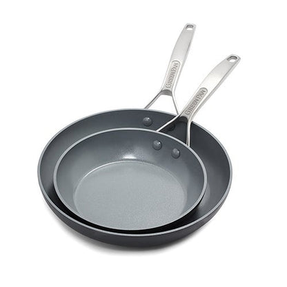 PARIS PRO CERAMIC NONSTICK 2PC FRYPAN SET - 8" & 10"
