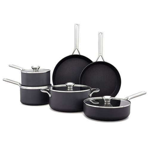 CERAMIC PROFESSIONAL NONSTICK 10PC COOKWARE SET