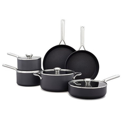 CERAMIC PROFESSIONAL NONSTICK 10PC COOKWARE SET