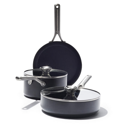 CERAMIC PROFESSIONAL NONSTICK 5PC COOKWARE SET