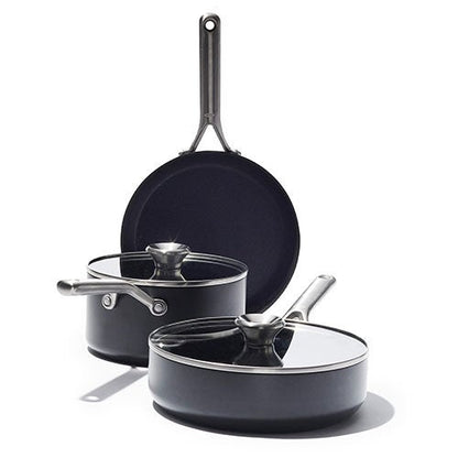 CERAMIC PROFESSIONAL NONSTICK 5PC COOKWARE SET