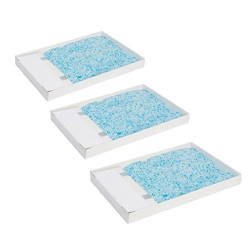 SCOOPFREE DISPOSABLE CRYSTAL LITTER TRAY - 3-PACK