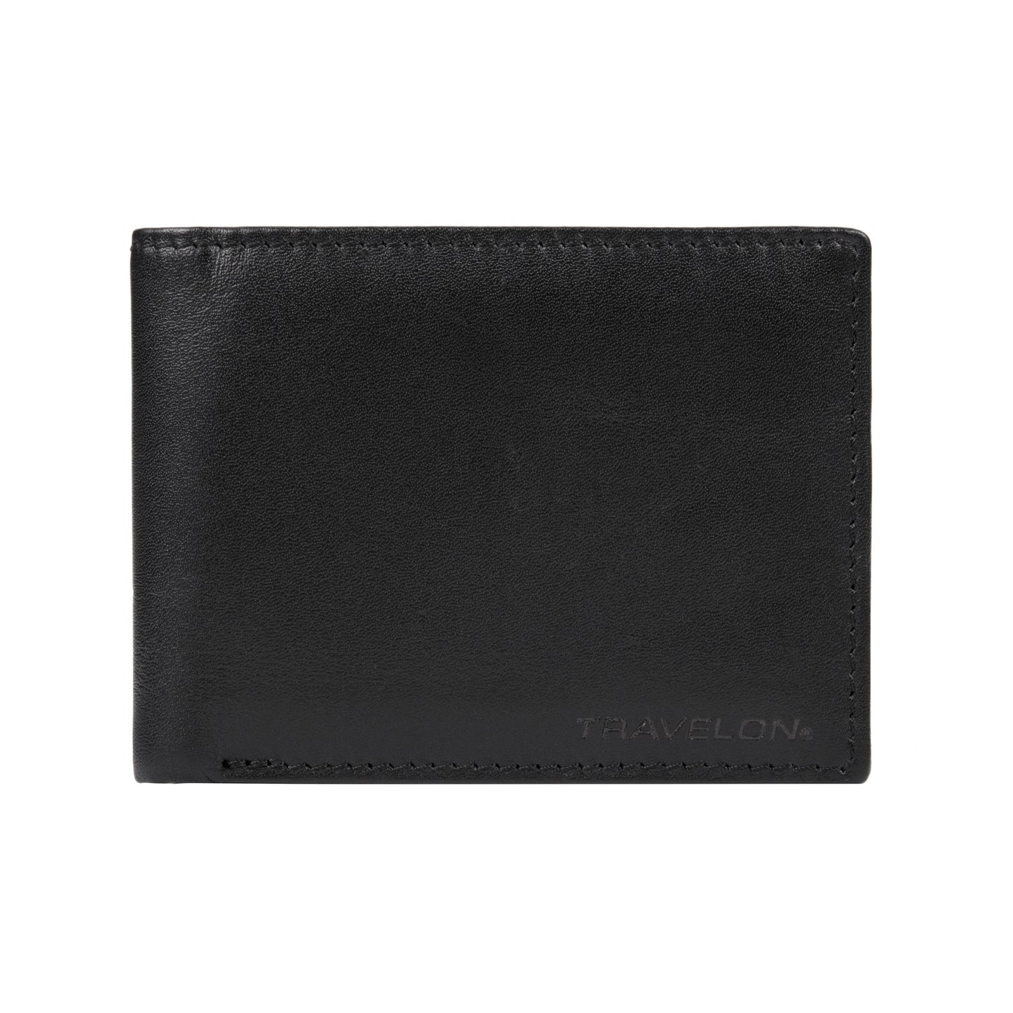 RFID BLOCKING LEATHER BILLFOLD WALLET