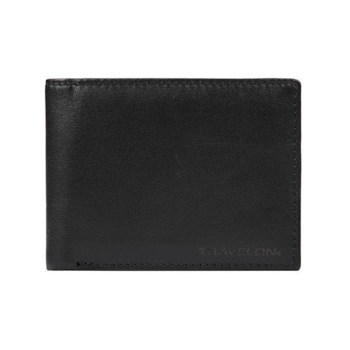 RFID BLOCKING LEATHER BILLFOLD WALLET