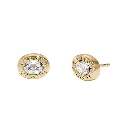 SIGNATURE LOGO STUD EARRINGS